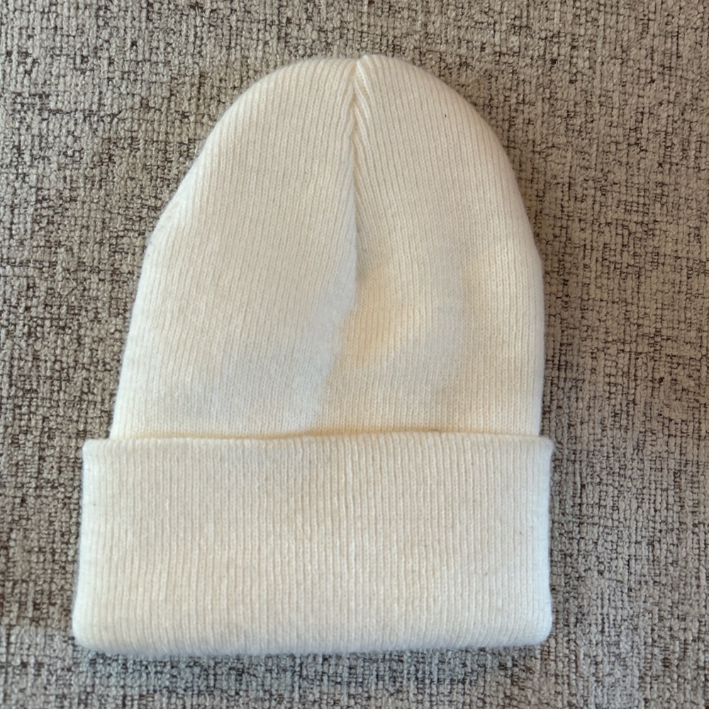 Carhartt Cream Knit Beanie - Picture 2 of 3